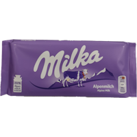 Milka chocolate alpine milk 100g