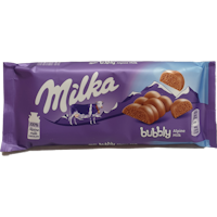 Milka chocolate bubbly 90g