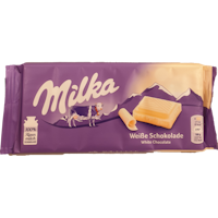Milka chocolate white 100g