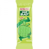 Bebeto Belts Sour Blast Apple 180g