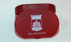 Pillerburk med 3 fack