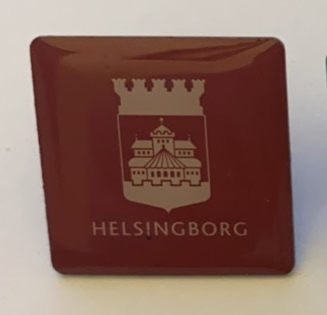 Pins Vinröd