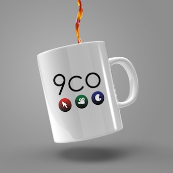 10 kaffekopper med din logo