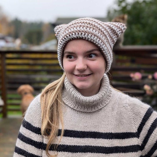 Katte lue stripete - kanel