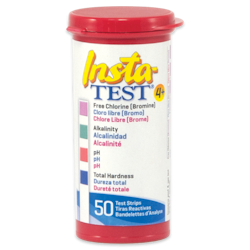 Insta-TEST 4 Plus Strips (Klor/Brom/Alkalinitet/PH/Hardhet/)