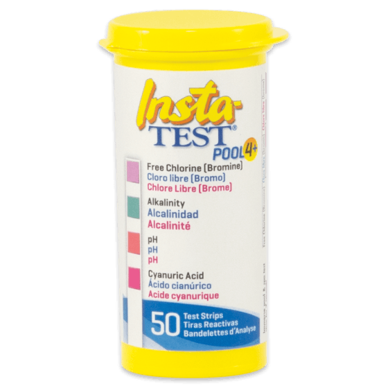 Insta-TEST POOL 4 Plus strips (Klor/Brom/PH/Alkalinitet)