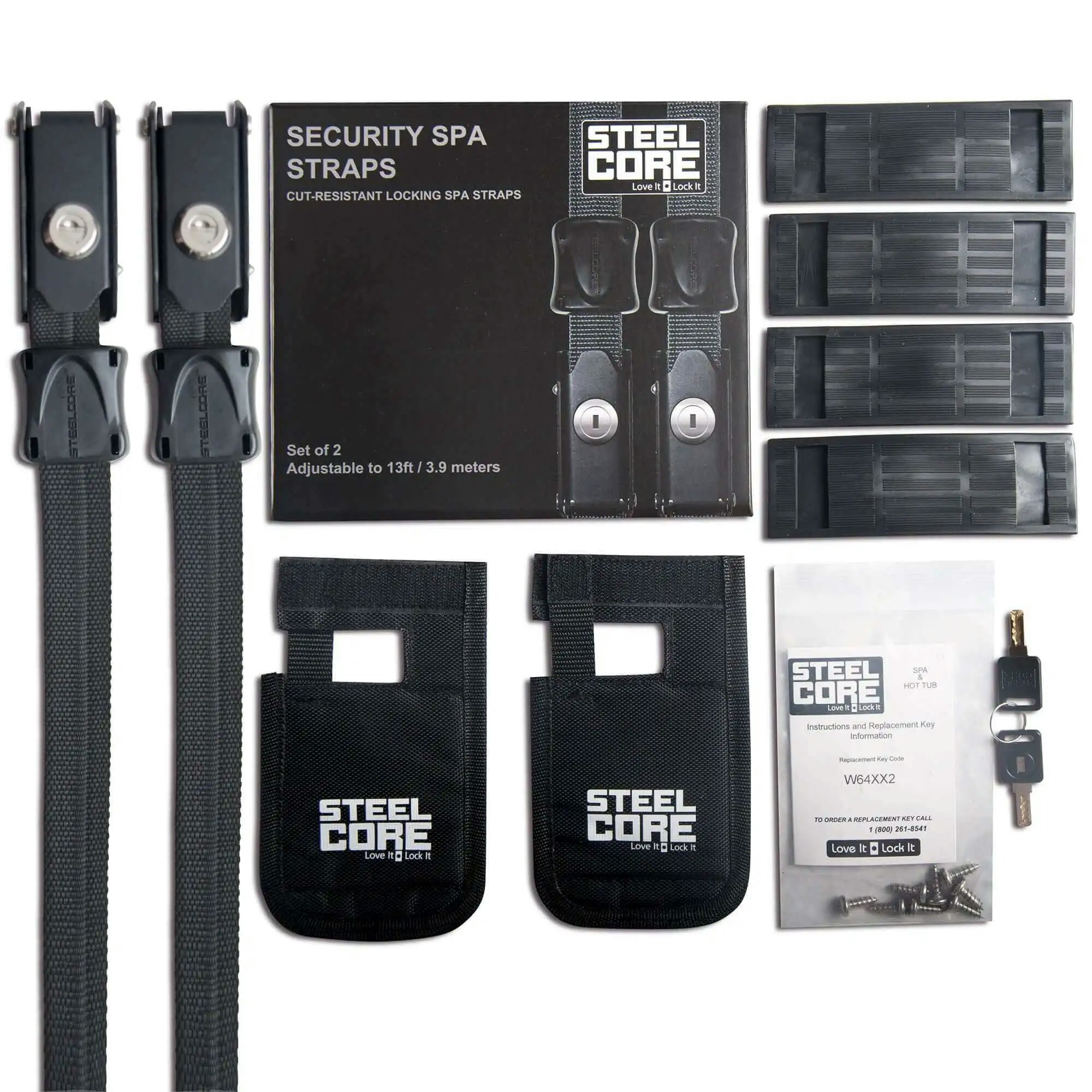 SteelCore Spa Security Straps