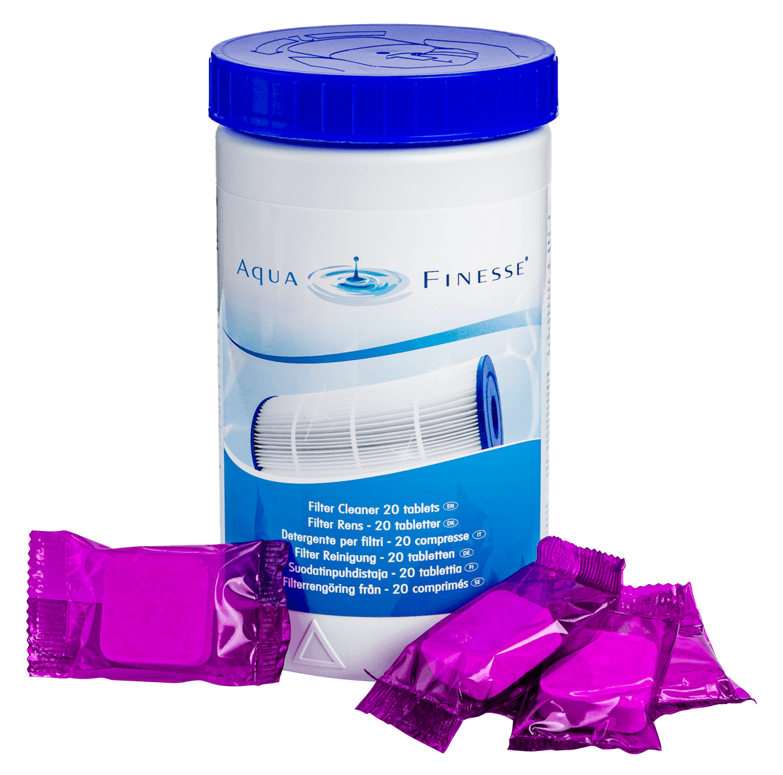 AquaFinesse Filterclean tabletter