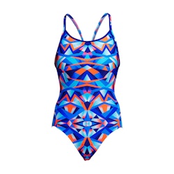 Funkita Baddräkt Mad Mirror Diamond Back