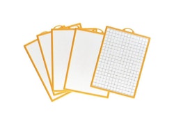 Whitboardtavla 2-sidig | 5-pack