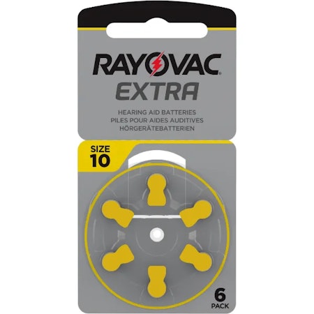 Rayovac Extra 10 Gul