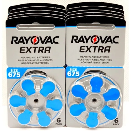Rayovac Extra 675 Blå 10-pack