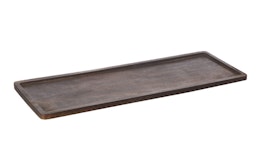 ERNST Träbricka 15x45 Mörkbrun