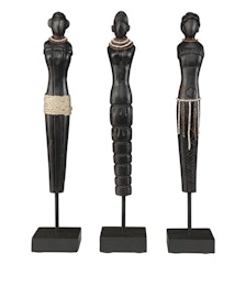 Artwood African ladies 3-set