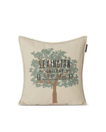 Lexington Pillow Cover Tree Logo Linen/Cotton