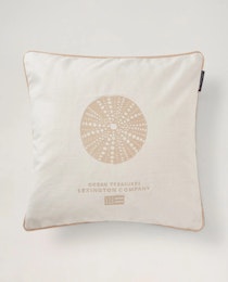 Lexington Sea Embroidered Pillow Cover White/LtBeige