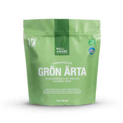 Svenskodlad Grön Ärta Protein 500 gram