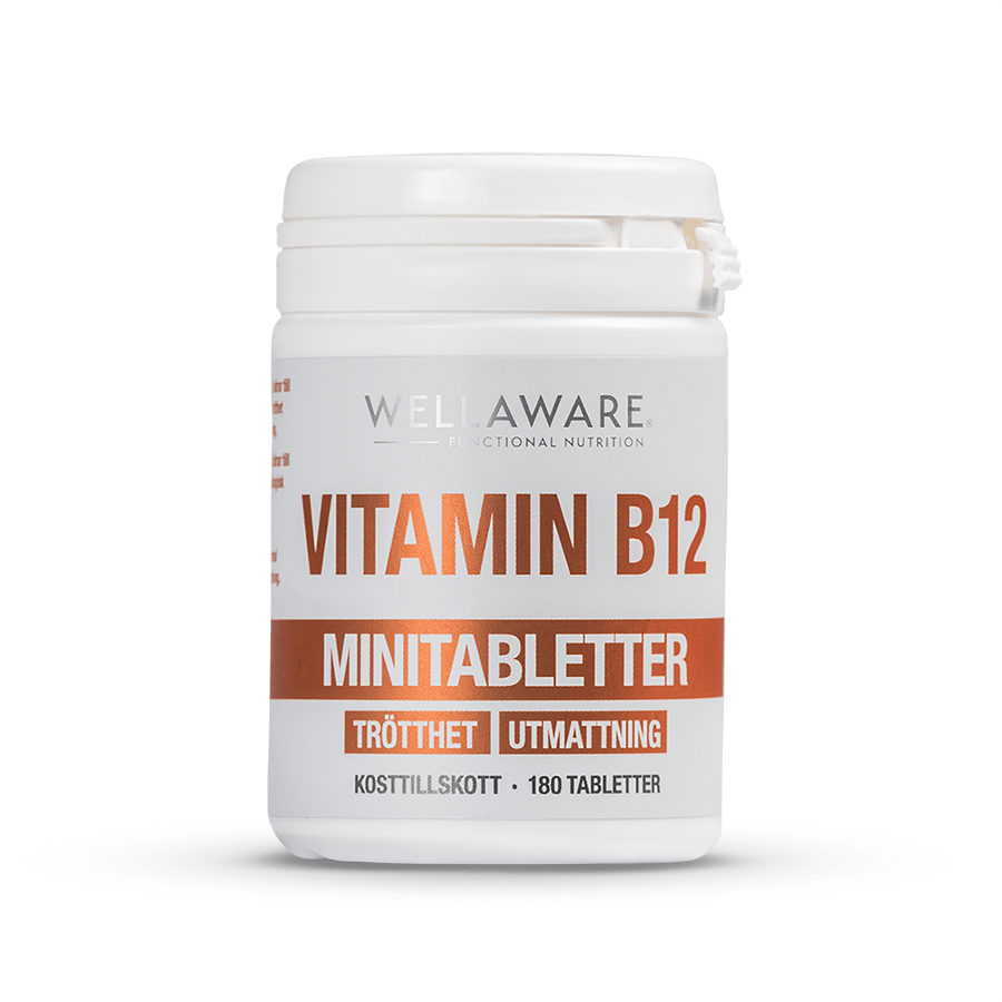 Vitamin B12 - 180 minitabletter 250 mikrogram