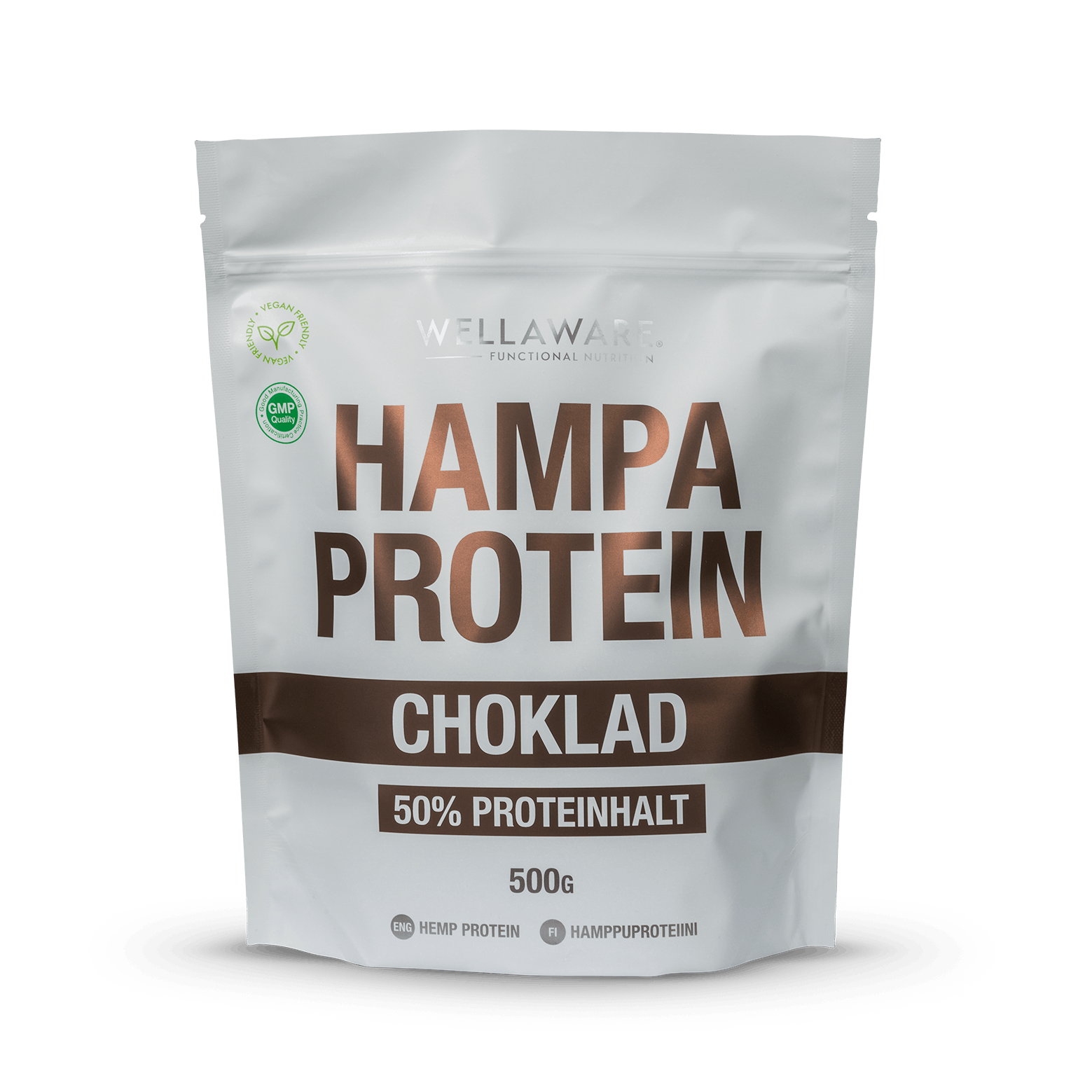 Hampaprotein choklad - 500 gram