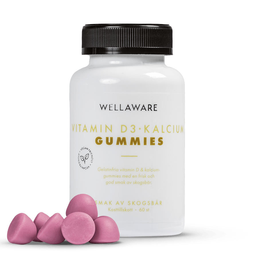 Vitamin D3 & kalcium gummies