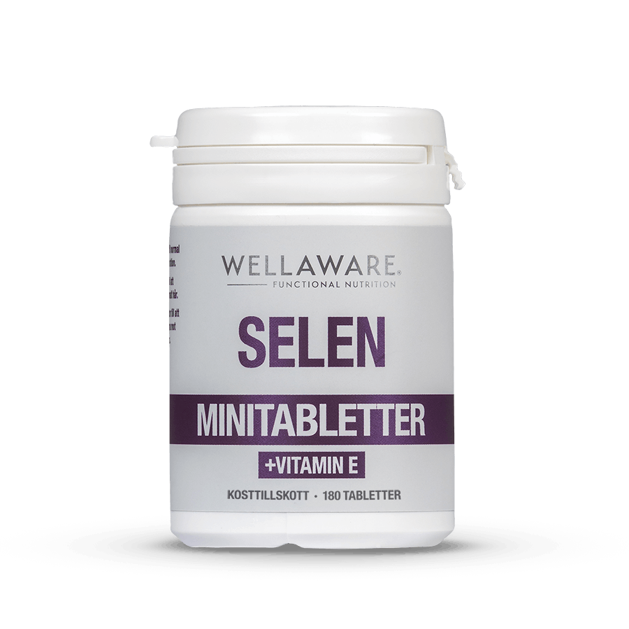Selen + vitamin E - 180 minitabletter