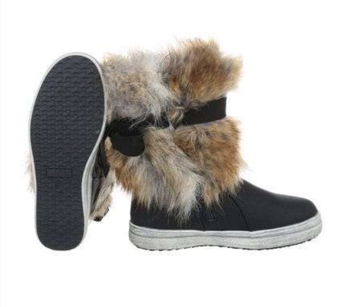 Bring the winter on  faux fur boots!