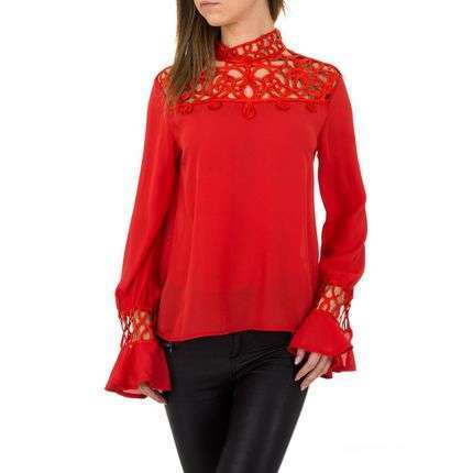 Angelica red blouse