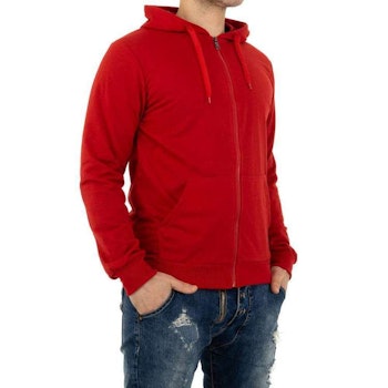MAN red hoodie