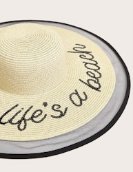 Life is a beach hat