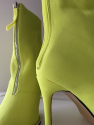 Neon blinged high heel boot by Sergio Todzi
