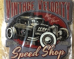 Plåtskylt Vintage Velocity