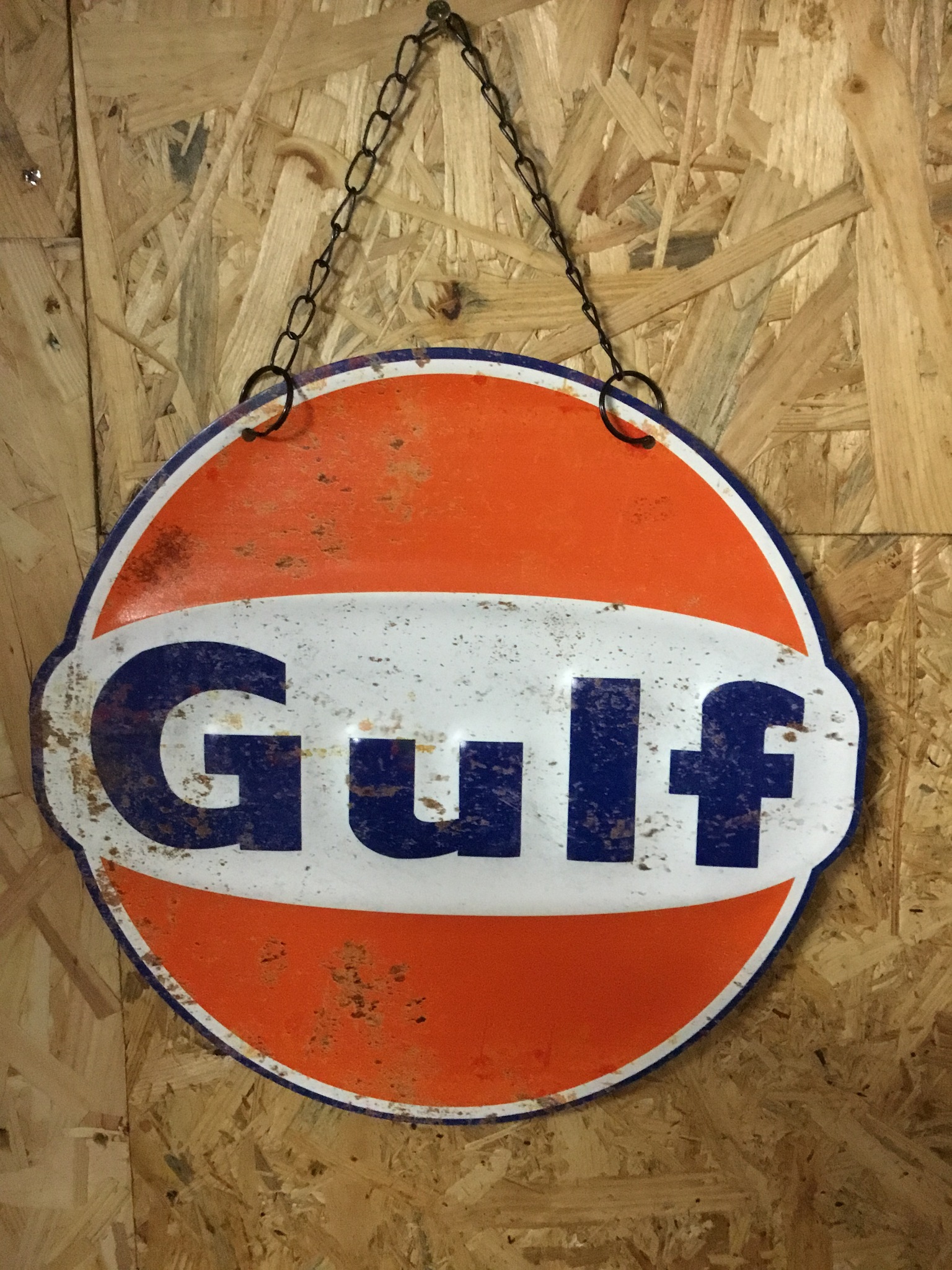 Gulf Plåtskylt
