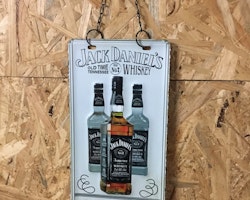 Plåtskylt hängande Jack Daniels