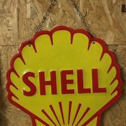 Shell plåtskylt