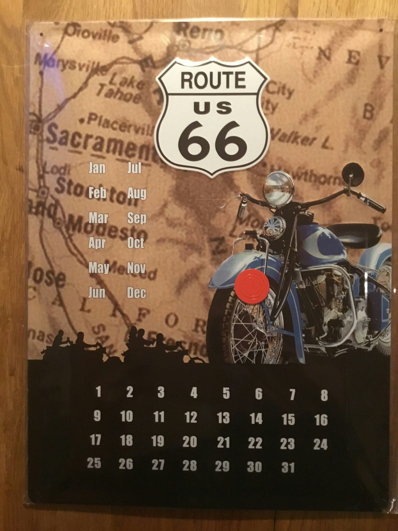 Kalender Route Us 66