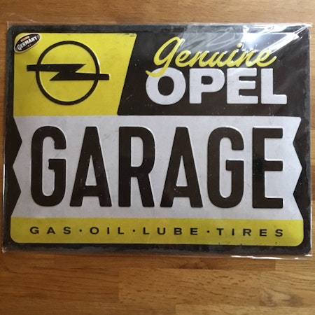 Genuin opel garage