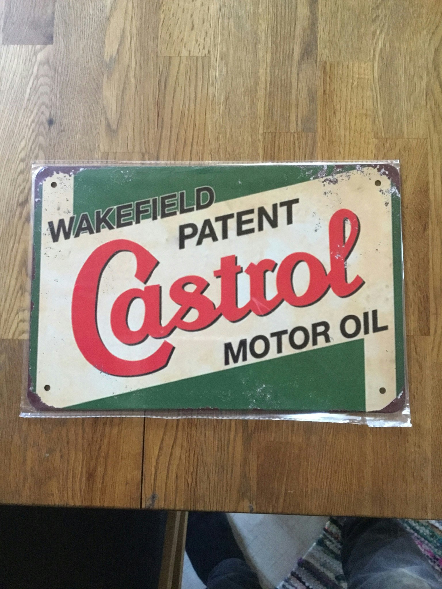 Wakefield patent castrol