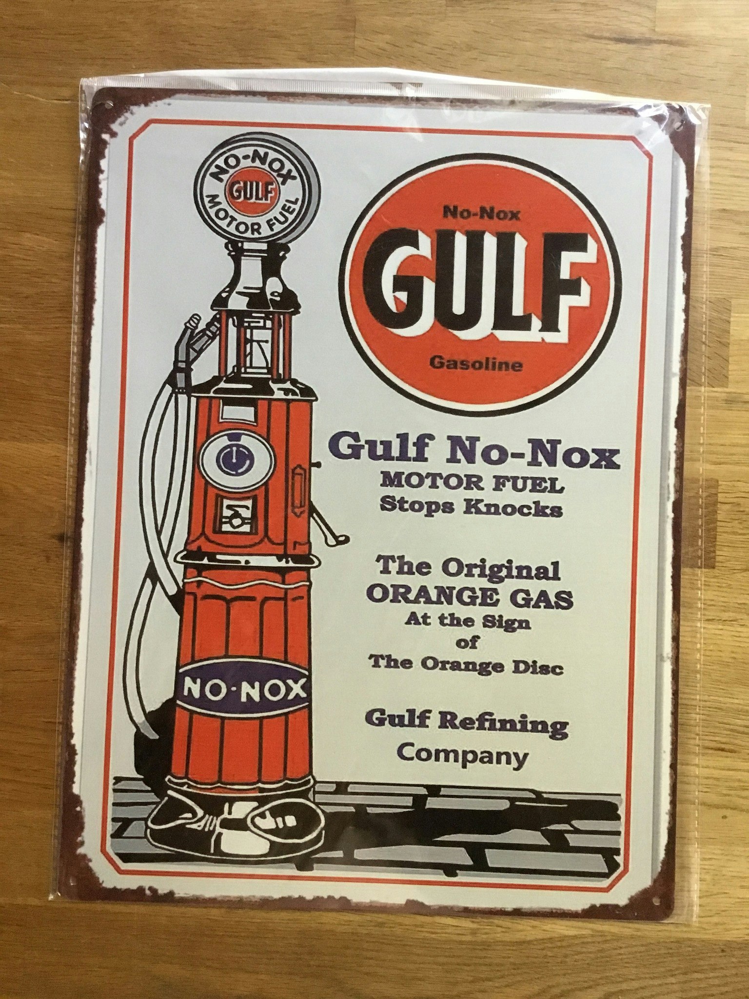 No-nox gulf gasoline