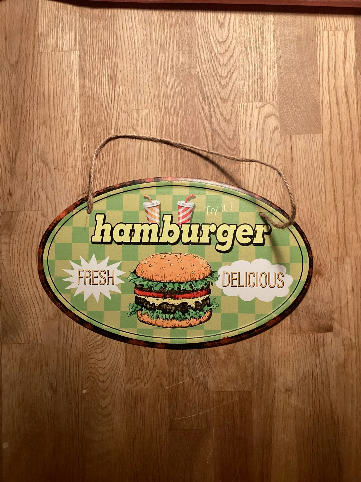 Fresh hamburger delicious