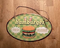 Fresh hamburger delicious