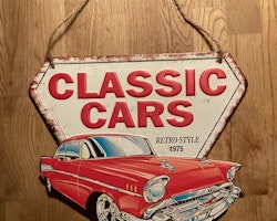 Classic cars retro style chevrolet 57