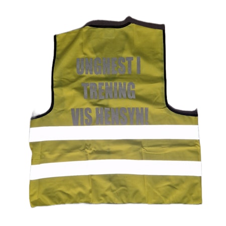 Refleksvest med motiv/tekst