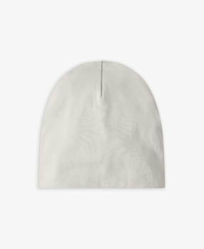 Ribbad mössa grå