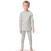 Pyjamas set långärmad grå
