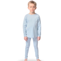Pyjamas set långärmad blå