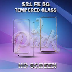 Samsung S21 Fe 5G Härdad Glas 2-Pack skärmskydd