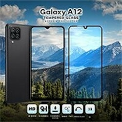 Samsung Galaxy A12 - Härdat Glas 9H - Super Kvalitet 3D Skärmskydd