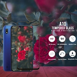 Samsung Galaxy A10 - Härdat Glas 9H - Super Kvalitet 3D Skärmskydd