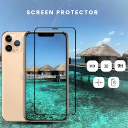 iPhone 12 PRO - Härdat Glas 9H - Super Kvalitet 3D Skärmskydd