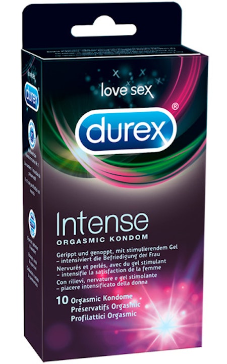 Durex Intense Kondomer 10-pack - Husmusen